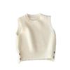 Baby Clothes, Spring And Autumn Children'S Knitted Sweater, Vest, Male And Female Babies, Foreign Versatile Vest, Top Set