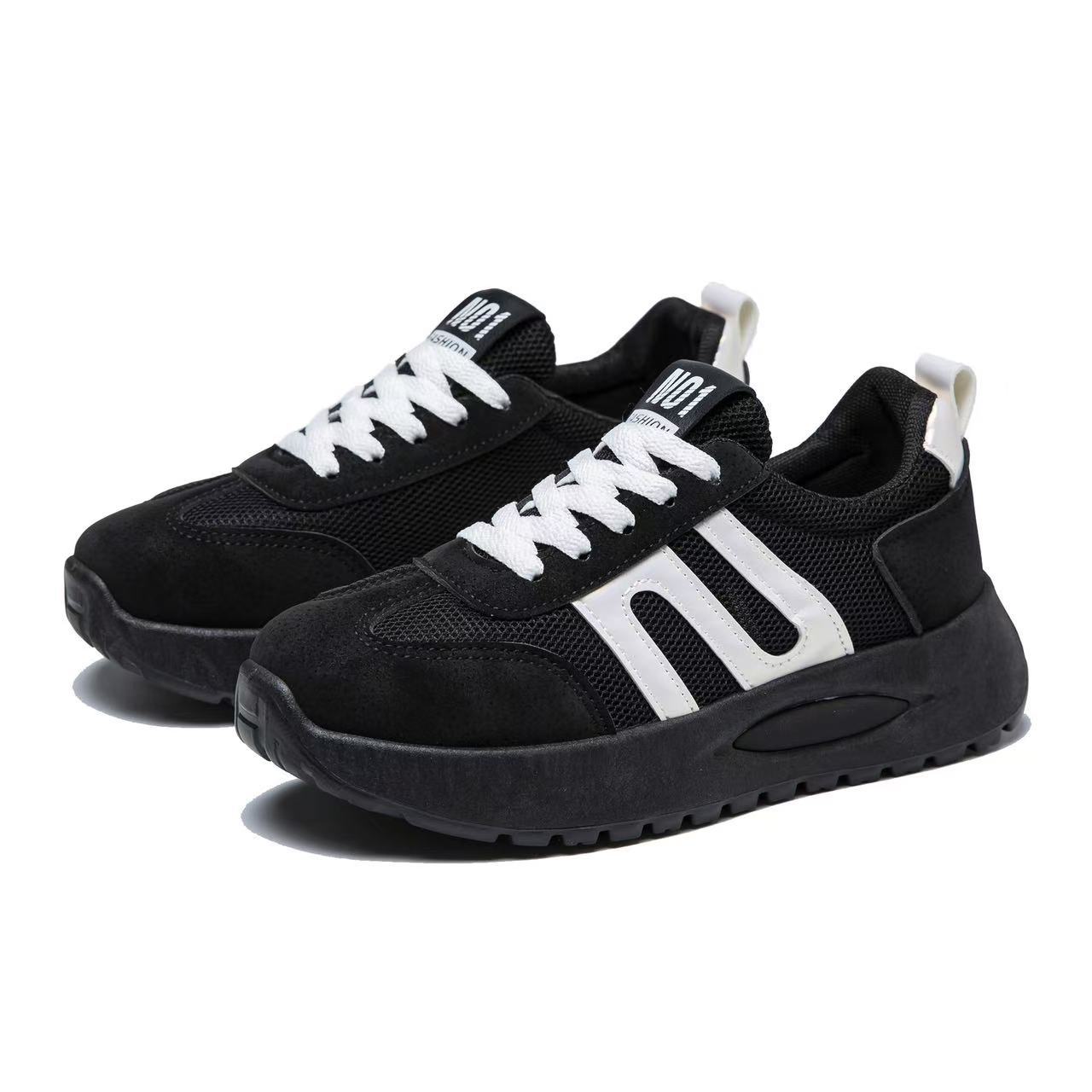 

ins tide Forrest Gump shoes n autumn new thick-soled heightening student running sports leisure dad shoes 36