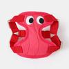 Yousheng Padded Step-in Dog Harness Breathable Adjustable Pet Harness Cute Big Eyes Harness with Leash for Small Dogs