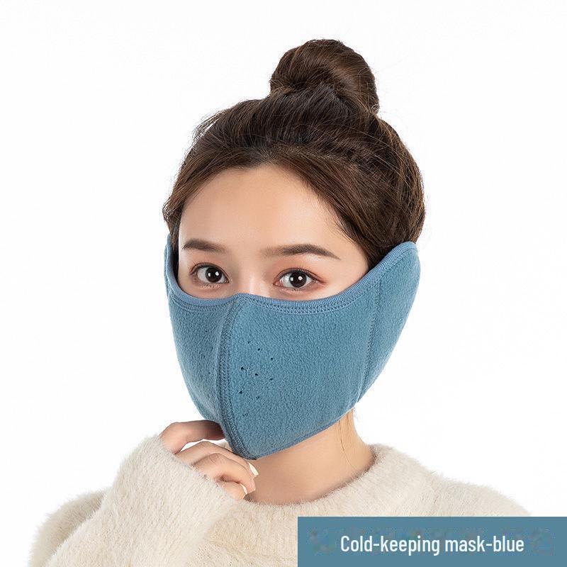 Winter Thermal Face Mask with Earmuffs - Unisex Windproof Riding Protection