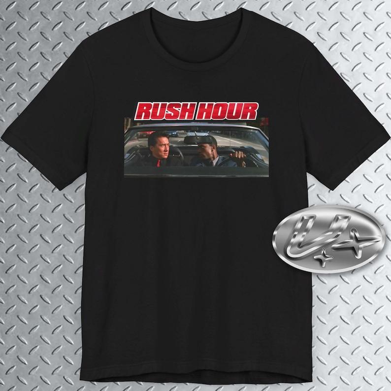 Rush H. kids T-Shirt, Movie Tee, Jackie C. Martial Arts Movie, 90s Classic, Y2k Film, Retro Film, Action Movie 160