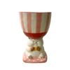 Tifan Cartoon Goblet Cute Dessert Ceramic Cup Hand-Painted Underglaze Color 61 Souvenir
