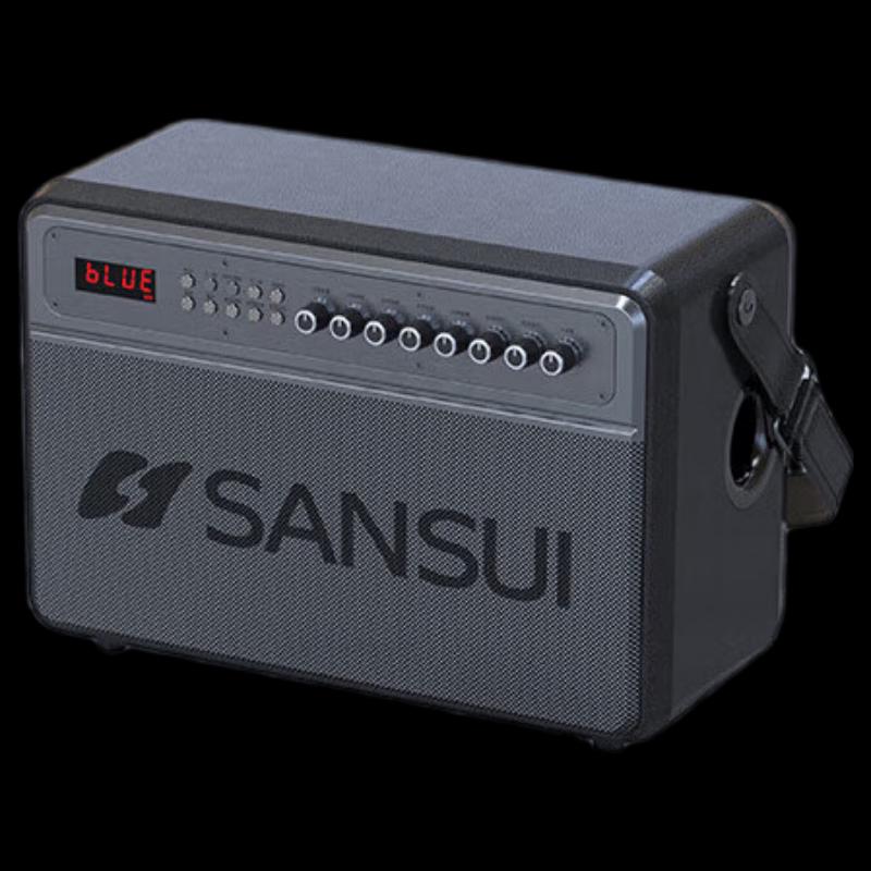

SANSUI G3 Portable Outdoor Bluetooth Karaoke Speaker