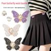Adjustable No-Sew Butterfly Waist Buckle for Jeans