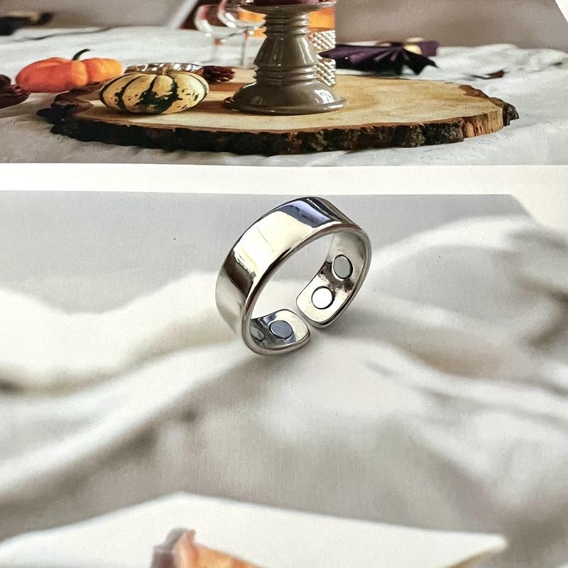 Categoria a: anelli personalizzati, anelli magnetici per la salute, anelli magnetici, anelli aperti di gioielleria creativa
