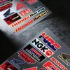 Laser For Honda Reflective Motorcycle Stickers, 3M Safety Warning At Night In The Dark Scooter Helmets VF7