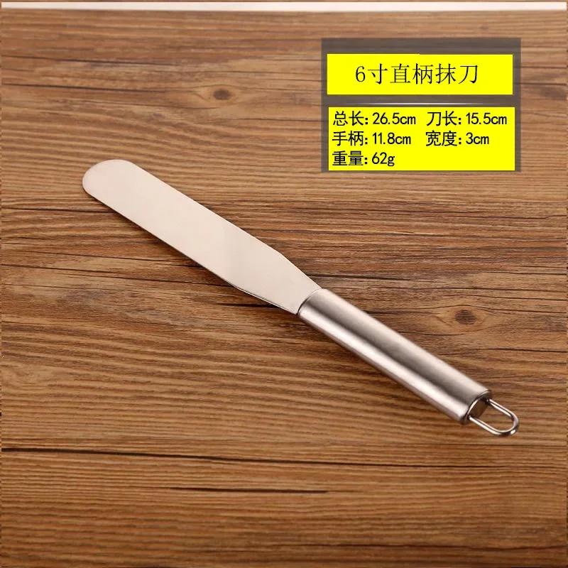 

6/8/10/12 дюймов из нержавеющей стали кремовая глазурь шпатель для торта DIY украшения торта инструменты утварь аксессуары