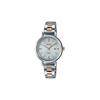 Sheen Series Solar Business Three-Hand Design Date Display Waterproof Solar Quartz Movement Stainless Steel Strap Women Watches SHS-D300SG-7APR