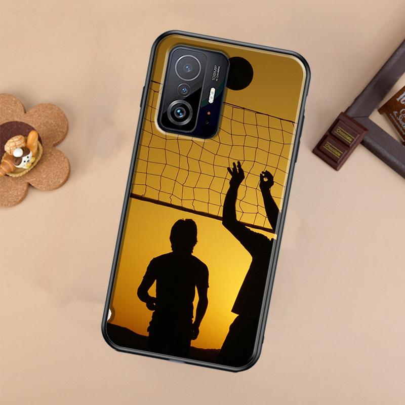 Volleyball Sport Case For Xiaomi 14T 11T 12T 13T Pro 13 14 Ultra POCO X7 Pro X3 X5 F3 F5 F6 M6 X6 Pro Cover