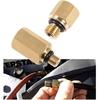 YMT High Pressure Oil Pump IPR Valve Air Test Fitting Tool and High Pressure Oil Rail Adapters Leak Test Kit Compatible with Ford 6.0L Powerstroke