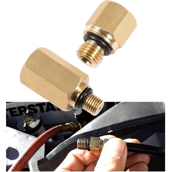 YMT High Pressure Oil Pump IPR Valve Air Test Fitting Tool and High Pressure Oil Rail Adapters Leak Test Kit Compatible with Ford 6.0L Powerstroke