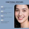 Oralhoe Denture Decoration Set: Comfortable To Fill The Gaps Between Teeth And Enhance The Beauty Of Your Smile. Denture Set