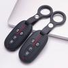 Premium Silicone Car Key Fob Cover For Suzuki Kizashi Wagon R Solio Spacia Swift With Keychain Soft Silicone Car Interior Accessories