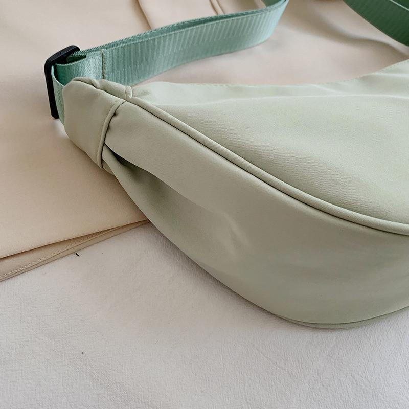 Nylon Dumpling Bag Women 2025 New Trendy Korean Version Fashion Simple Shoulder Bag Internet Celebrity Large Capacity Messenger Fanny Pack