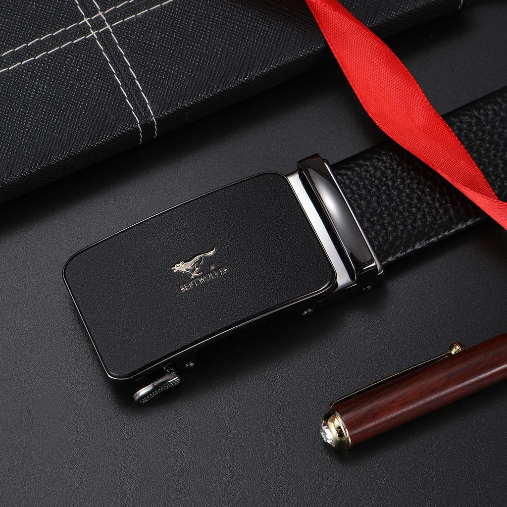 First Layer Cowhide Men's Belt Pin Buckle Versatile Belt High End Belt New Product Comfortable