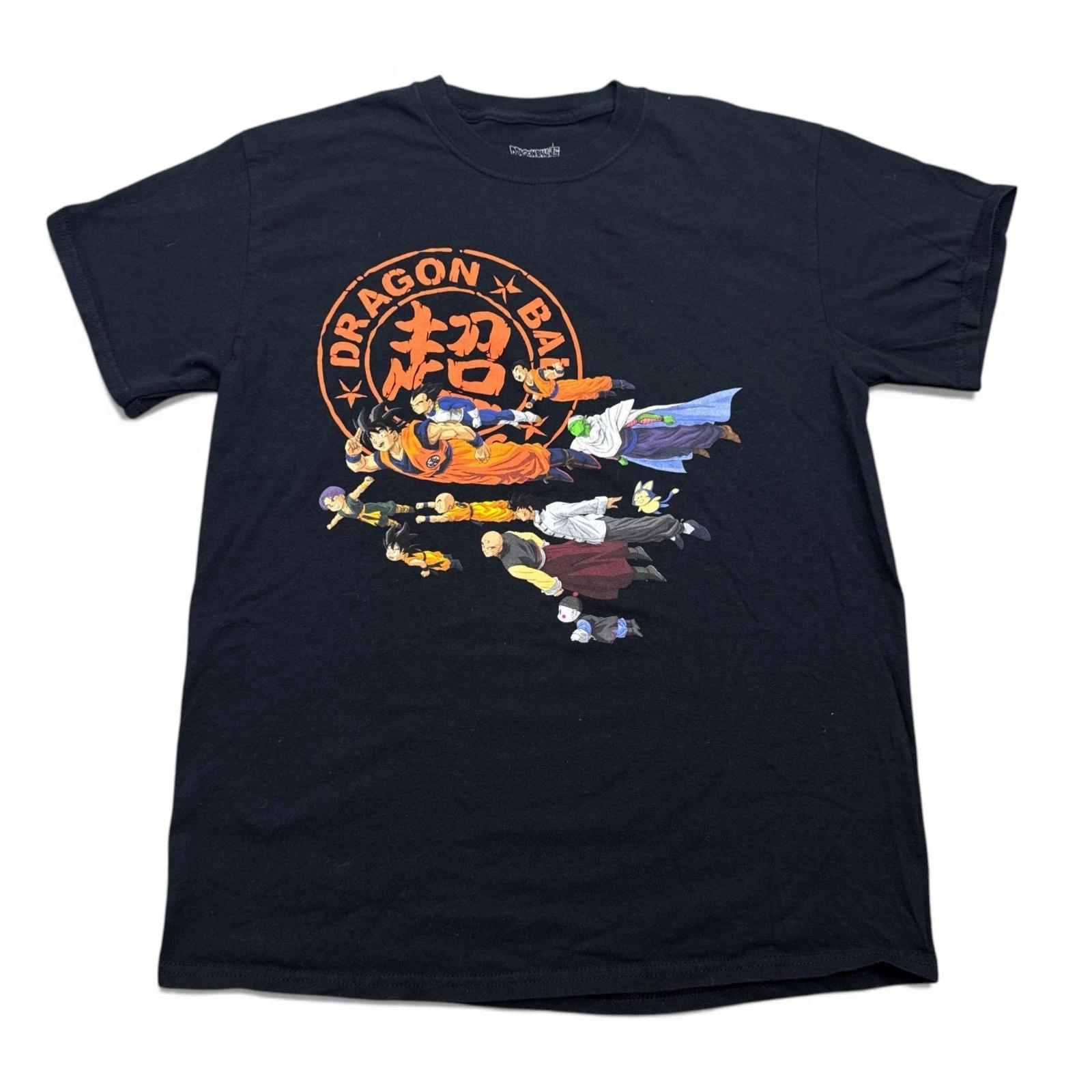 

Dragon Ball Z DBZ T Shirt Adult Size Medium Black Vintage Style Anime Logo Tee S