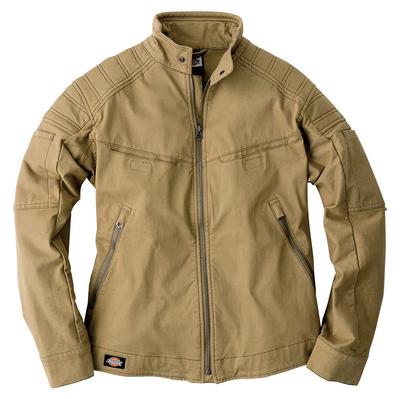 Dickies Unisex Stretch Jacket D-1250, Size 14, Khaki, Medium, Workwear Jacket