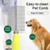 Pet Comb Double Row Design Pet Grooming Brush Gentle Cats Dogs Hair Removal Cleaning Comb Pet Supplies