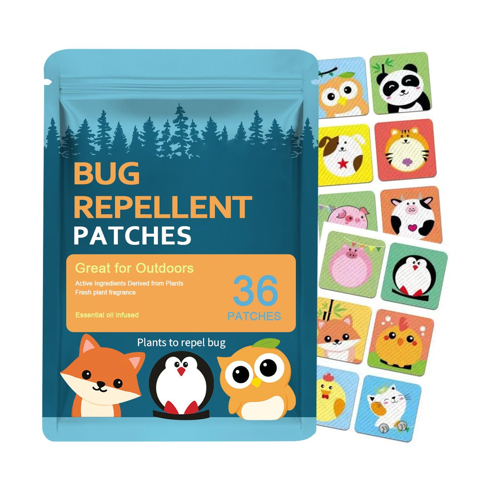 

Наклейки (36 штук) Детские наклейки с животными, натуральные, без комаров, с амином One Size