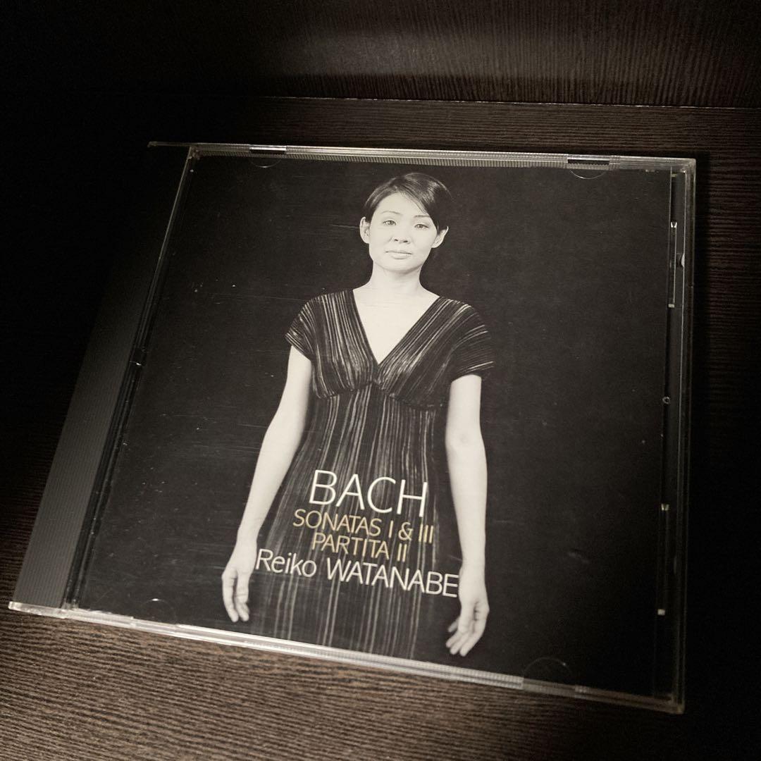 

[USED] Bach: Sonata for solo violin Reiko Watanabe CD
