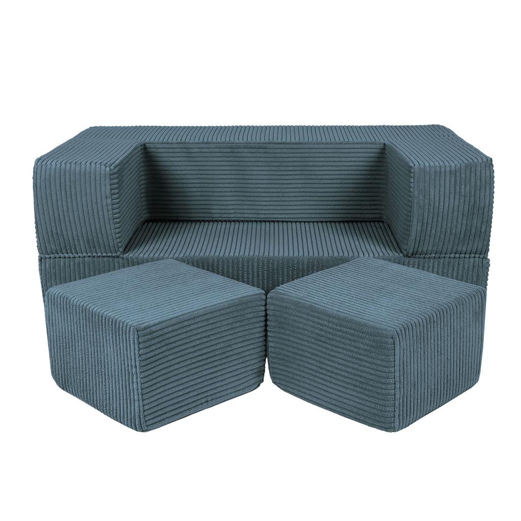 Foam Cube Sofa for Kids - Children's Room Sofa, Aesthetic