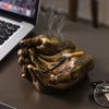 Creative Handheld Ashtray Portable Desktop Ashtray for Home Living Room Office Table Decoration Unique Design Durable Material