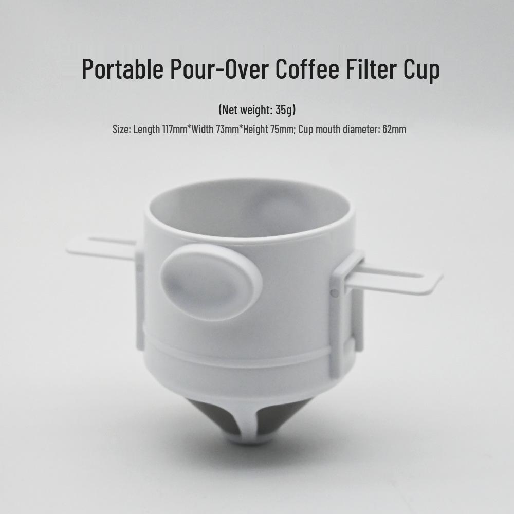 

Маленький Ангел Уличный Нержавеющая Сталь Двухслойный Фильтр для Кофе белый