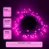 Starlit 12 Meter 72 LEDs String Light for Decoration | Festival LED String Light for Diwali, Christmas and Home Decoration| Pink, Pack of 1