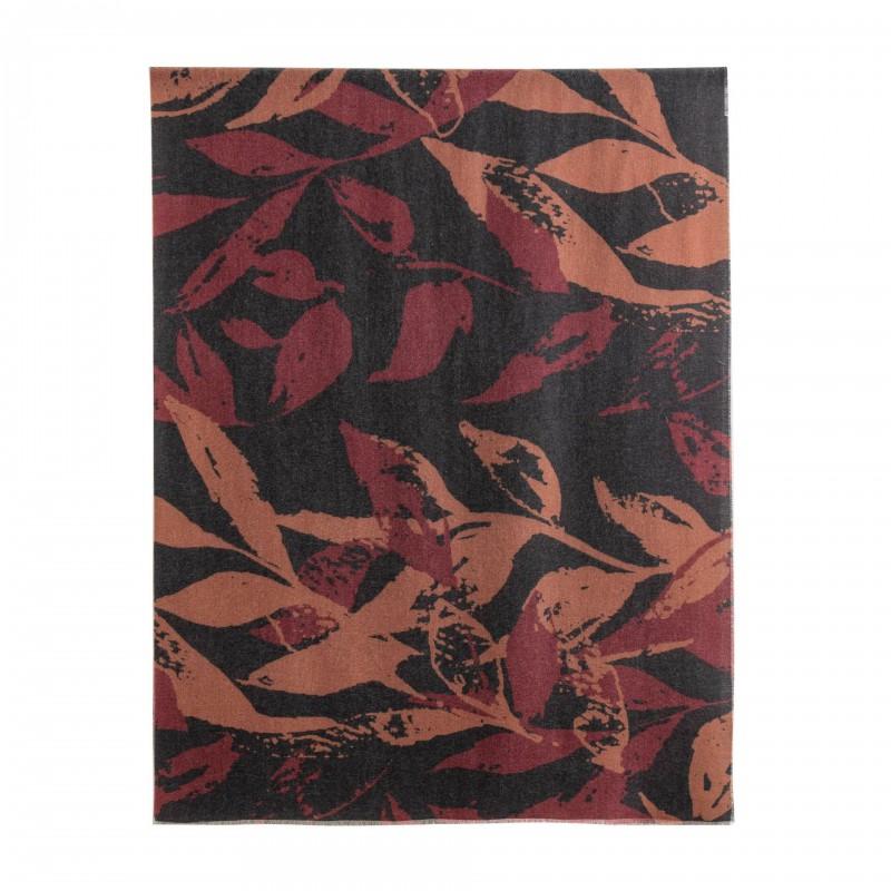 Scarf Wool Blend Printed Shawl Warm Fashion Versatile