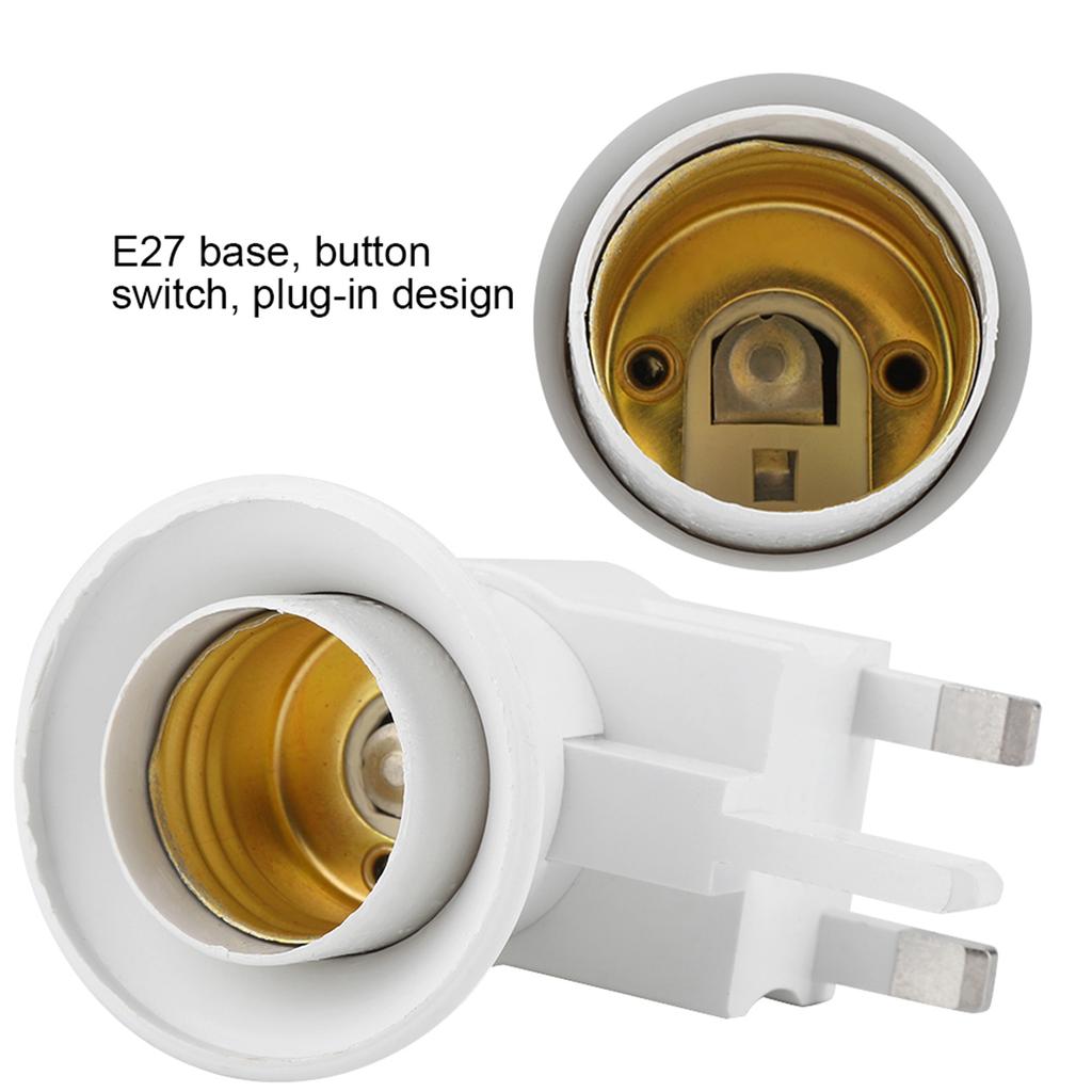 E27 Bulb Converter Plugin Lamp Screw Socket Wall Light Fixture