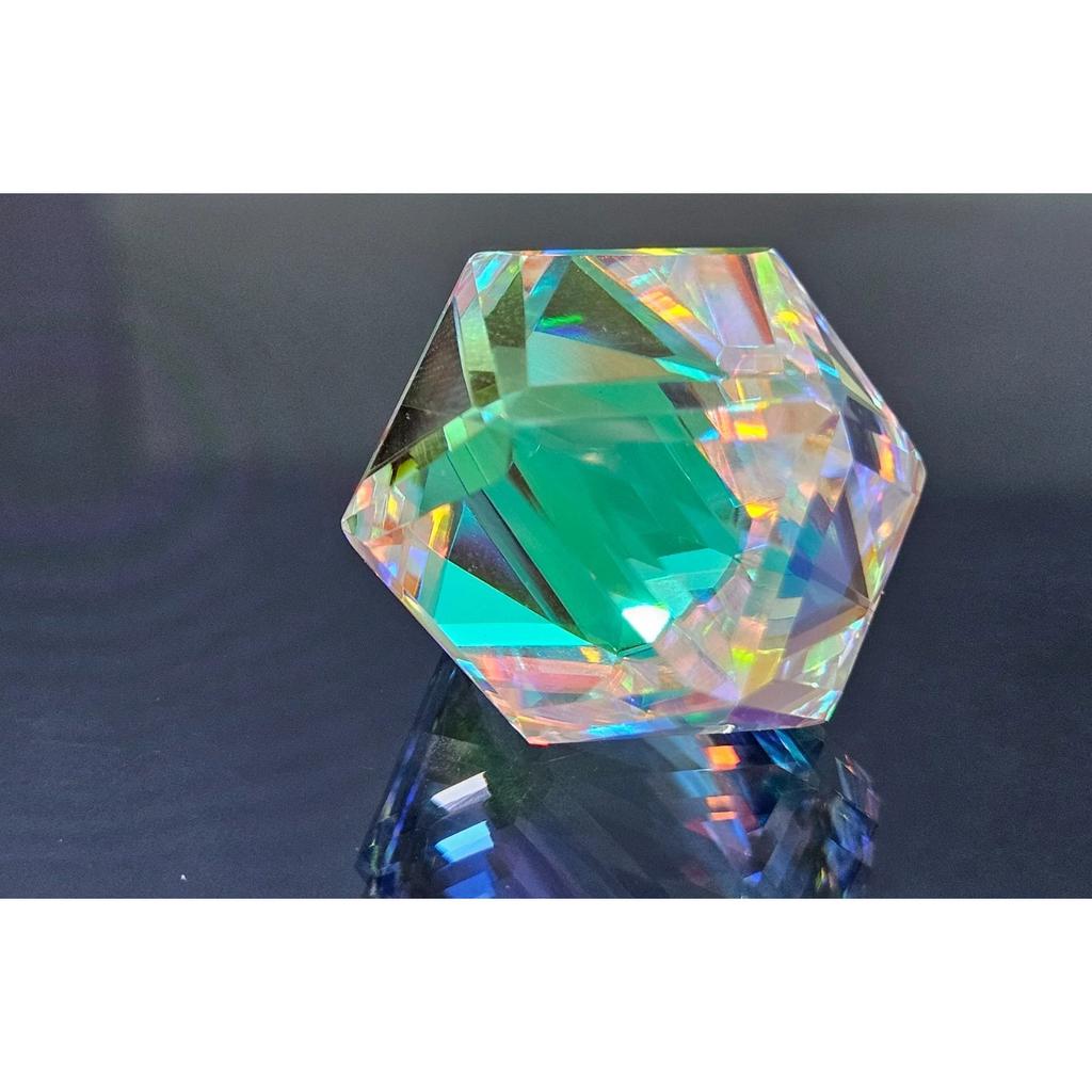 98.35 Ct Rainbow Color Mystic Topaz Fancy Cut Stunning Certified Loose Gemstone