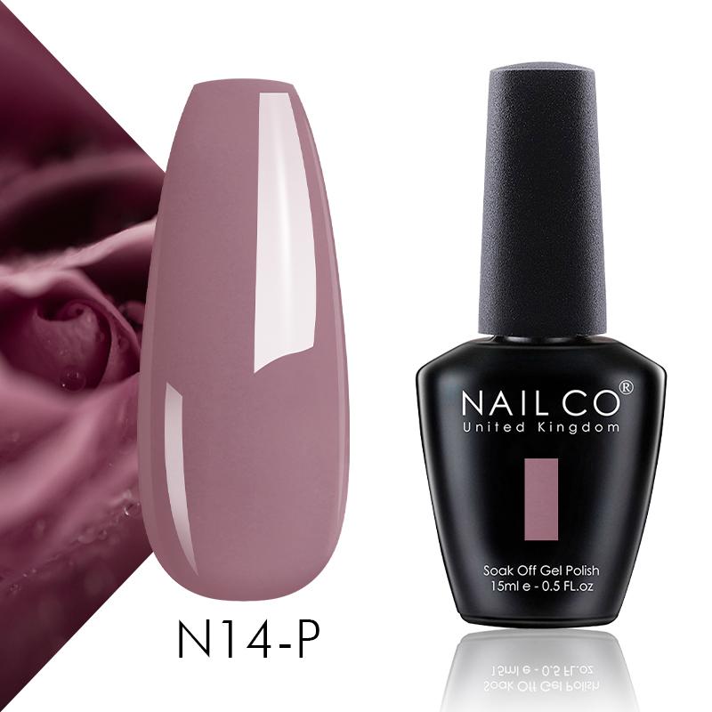 NAILCO 15ml Autumn Winter Brown Coffee Gel Nail Polish Design Nail Art Khaki Nude Color Series Glitter Manicure Set UV Nails Gel