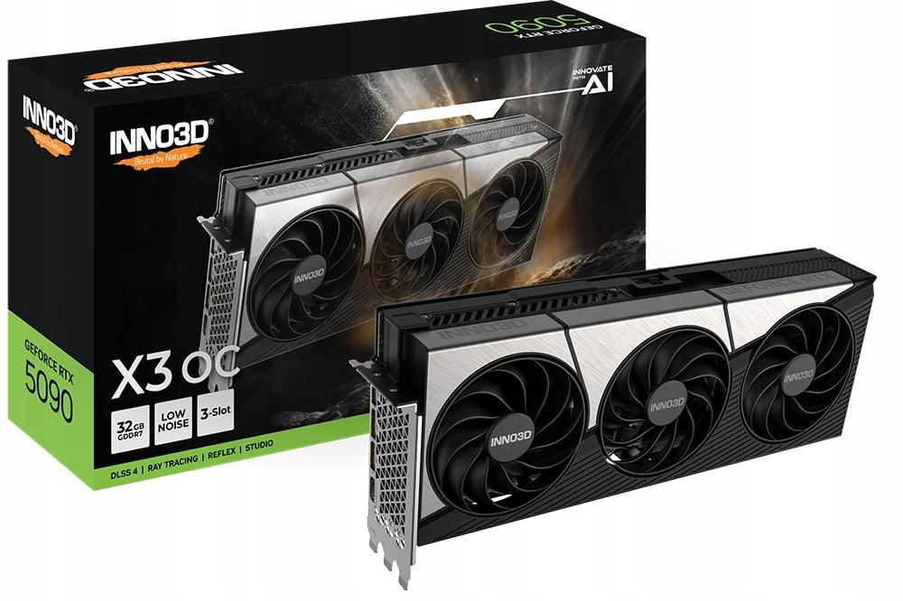INNO3D GeForce RTX 5090 X3 OC graphics card