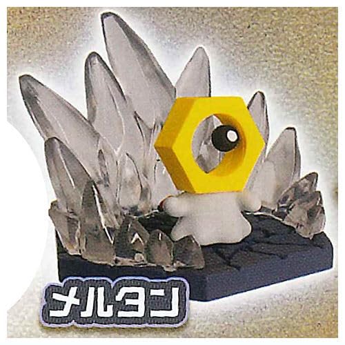 

Диорама с покемонами, коллекционная игрушка-капсула Steel Psychic Gacha Gacha и [3. Мелтан] (один предмет)