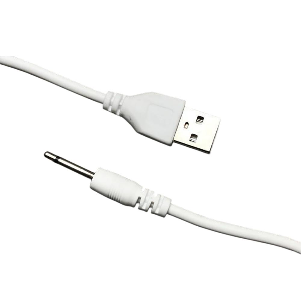 USB To DC 2.5mm Charging Cable USB To 2.5 AUX Mono Line Single Audio Channel Cord Extend Power Supply Wire 14mm 15mm 16mm 17.4mm