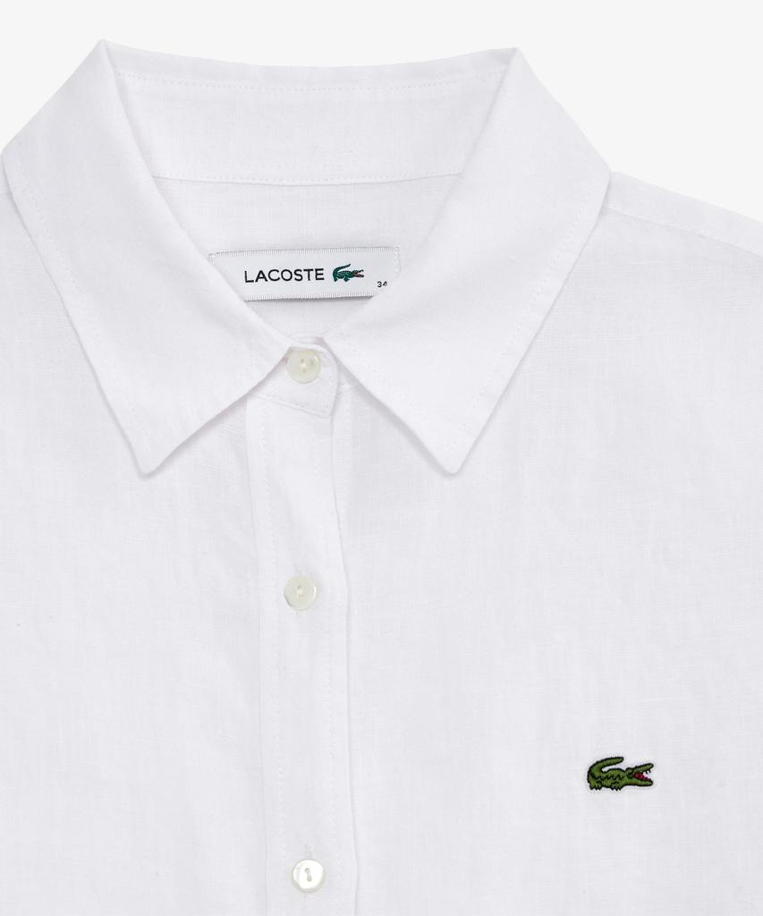 LACOSTE Women'S Regular Fit Linen Shirt Cf005E-56G 001