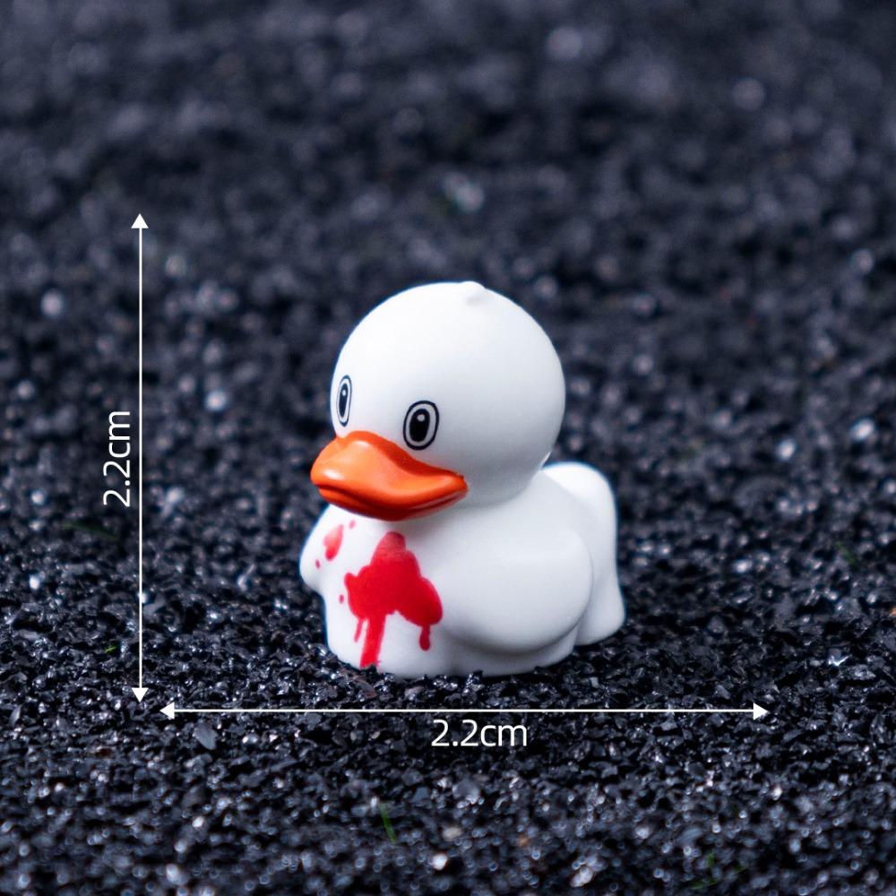 Creative Halloween Decoration Courtyard Terrarium Resin Craft Mini Duck Accessories Aquarium Decoration Halloween Decorations