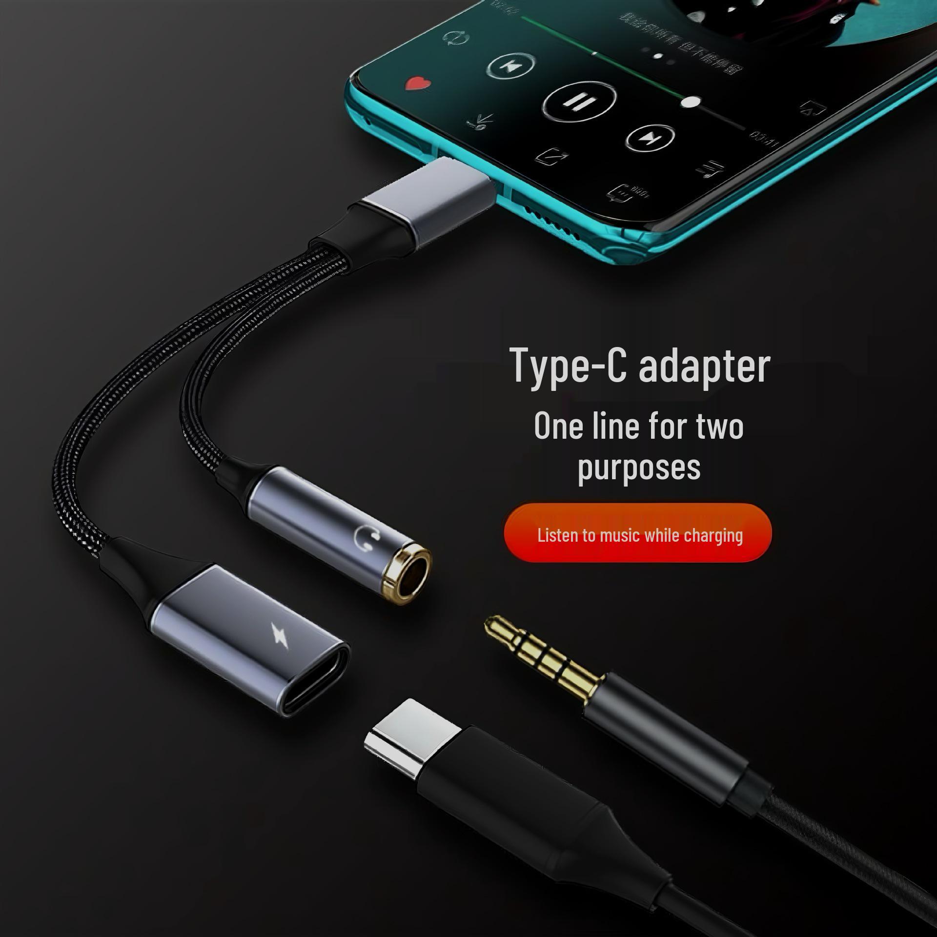 

Apple 3.5mm to Type-C Audio & Charging Adapter for Headphones