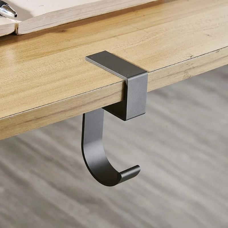 Multi-functional Table Hook Portable Student Desk Side Hanging Bag Artifact Removable Mobile Handbag Holders Hanging Bag Hooks