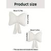 1pc Simple Pink Bow Shaped Pillows Sofa Pillows Seat Cushions Ins Style Home Comfortable Decor Master Bedroom Decorative Pillows