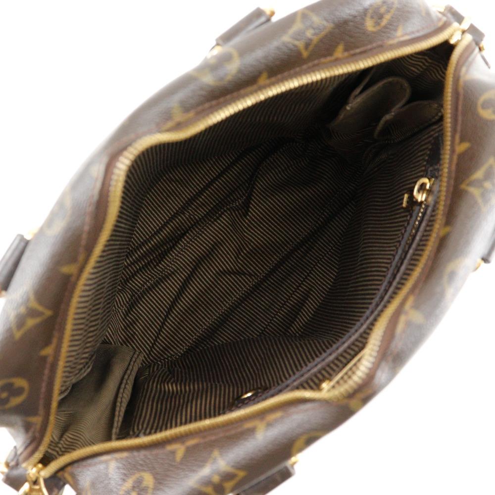 Louis Vuitton Porto Document Vertical Handbag M95529 Monogram Bekia Brown Monogram Canvas Mens Used
