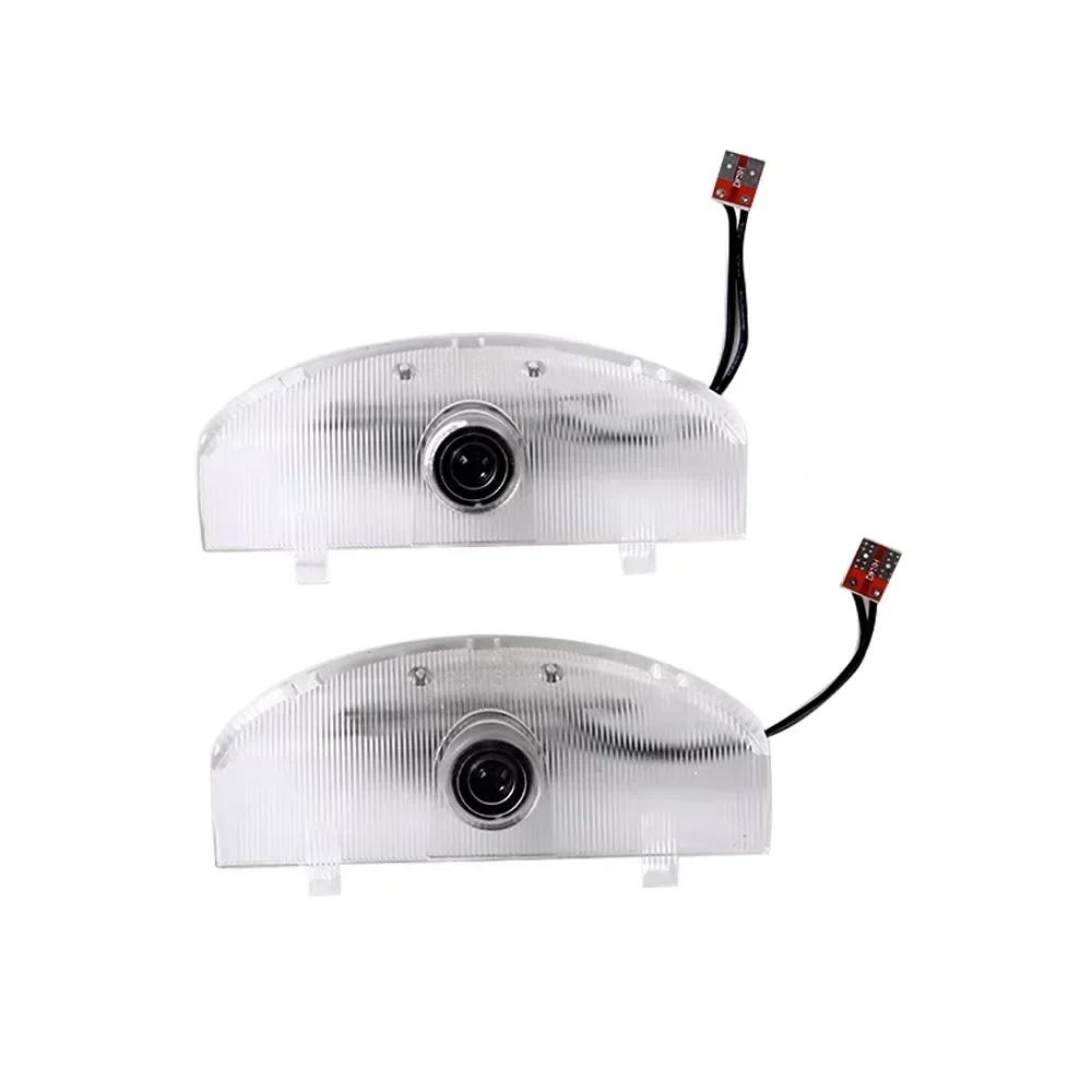 Car Door Welcome Light For Mitsubishi PAJERO V87 V93 V97 V33 4 2 3 2006-2020 PAJERO Logo Projector Lamp Accessories