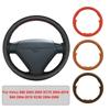Husa de volan de masina din piele artificiala cusuta manual pentru Volvo S80 XC70 S60 XC90 2004-2006 Panglica originala pentru volan