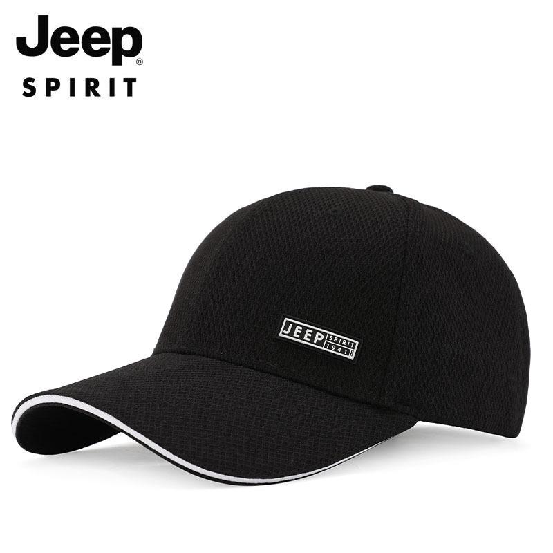 Casual Car Baseball Cap Outdoor Adjustable embroidery Sunscreen Hat For Jeep Renegade Compass Grand Cherokee Wrangler Gladiator AMO1