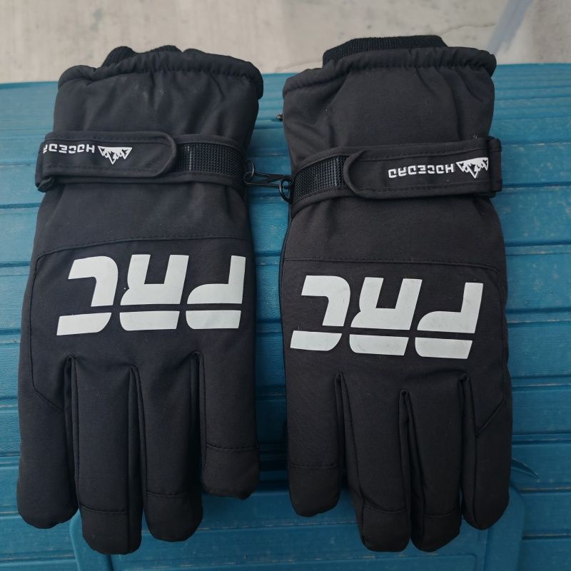 

Женские водонепроницаемые уличные лыжные перчатки PRC touch screen black female All yards