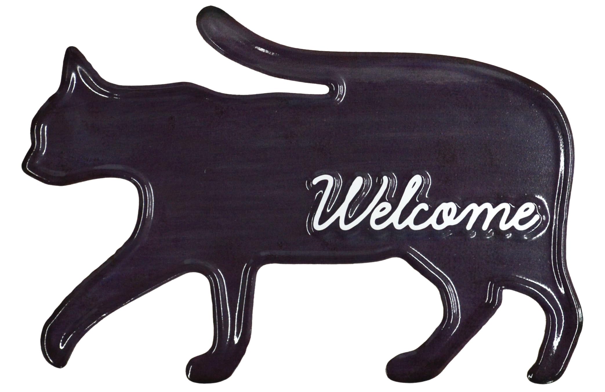 

Design Board Metal L Cat BK KI Japan W35×H24cm