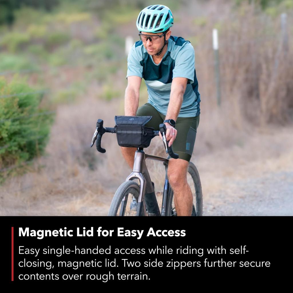 REDSHIFT Handlebar Bag for Redshift Top Shelf Handlebar