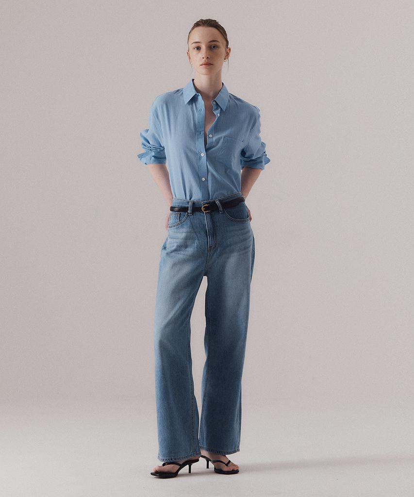 SILN High-Waist Classic Denim (Blue)