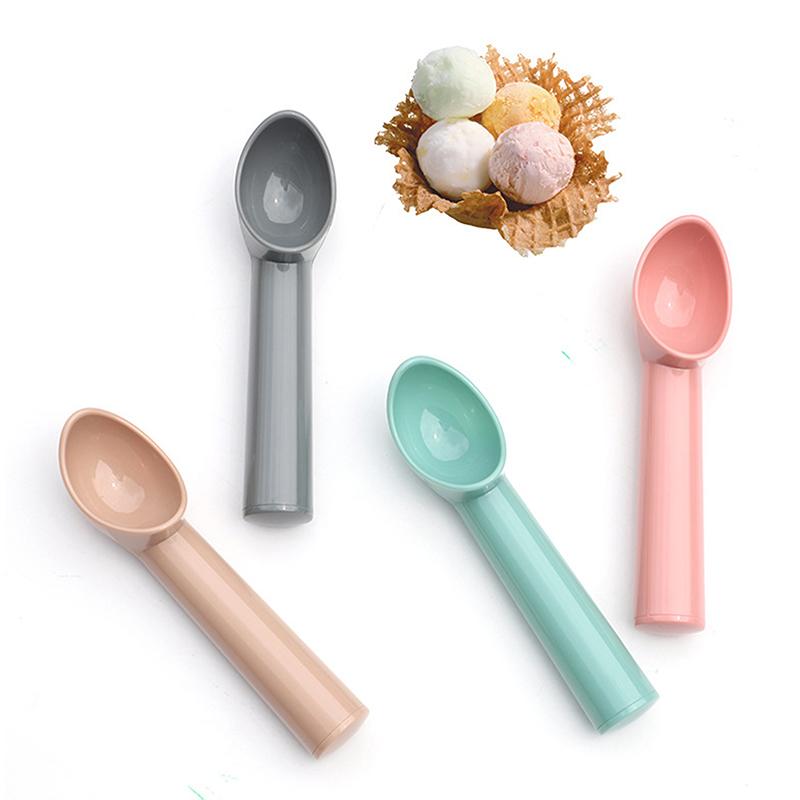 Fruit Digger Ice Cream Scoop Anti-Freeze Sorbet Spoon With Grip Handle For Yogurt Cookie Cupcake