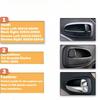 Front After Left Right Car Interior Door Handle Black ABS Handles For Hyundai Elantra 2001 - 2006 826102D000 826202D000 CA AX